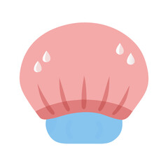 Cartoon Jellyfish illustration with simple cute design style