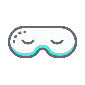 recommend clip art: Sleep mask for restful sleep, relaxation, insomnia remedy