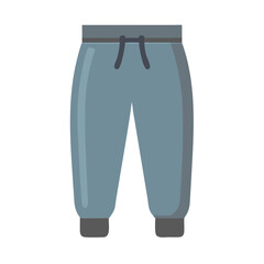 Blue Sweatpants Illustration: Casual and Comfortable Apparel Concept