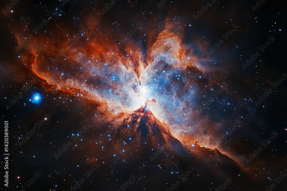 Poster a scientist discovers a new galaxy where the colors of the sky are actually sentient beings, each co