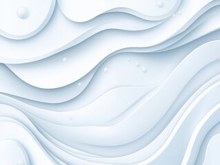 Obraz premium Abstract wavy layered design