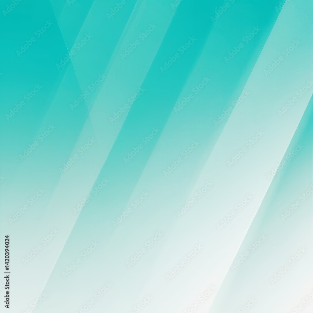 Poster colorful abstraction with smooth gradient and diagonal lines creating a serene background effect