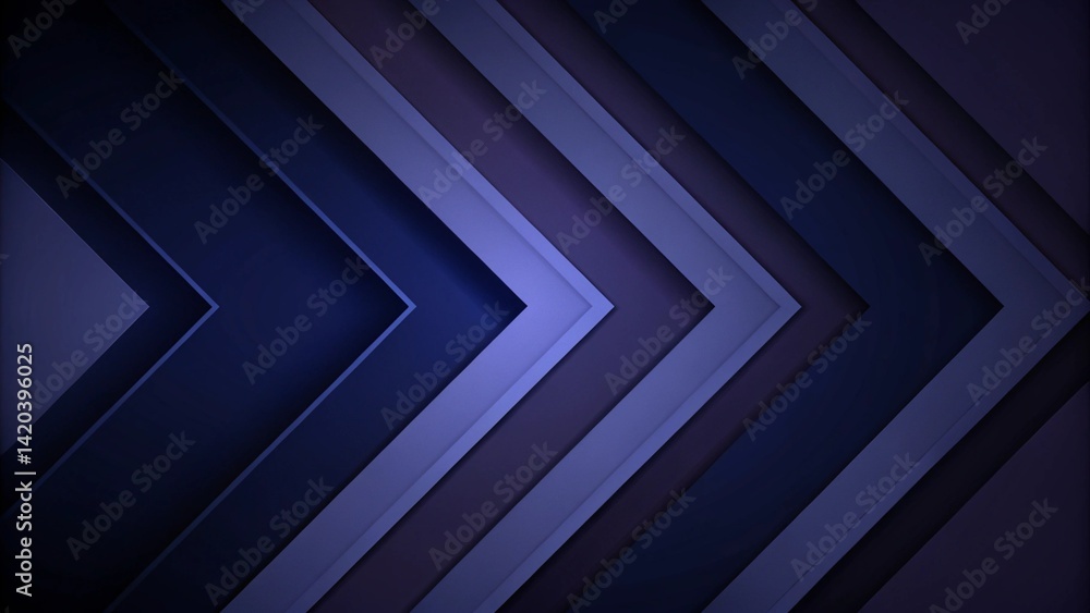 Poster Abstract dark blue purple gradient background with diagonal geometric shape and line, modern design, futuristic backdrop, dynamic motion, digital wallpaper, elegant minimal pattern