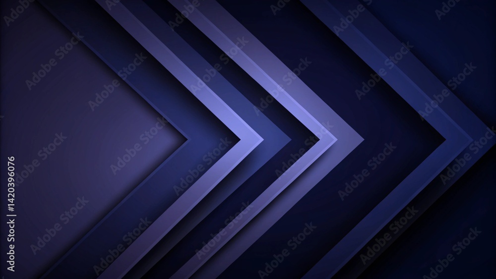 Poster Abstract dark blue purple gradient background with diagonal geometric shape and line, modern design, futuristic backdrop, dynamic motion, digital wallpaper, elegant minimal pattern