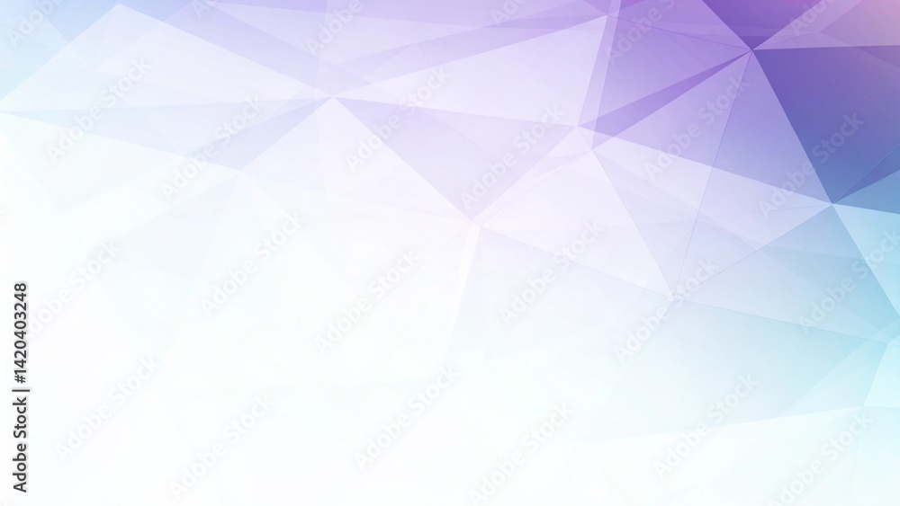 Aufkleber abstract white, blue and purple geometric background, modern design pattern with dynamic shapes, min