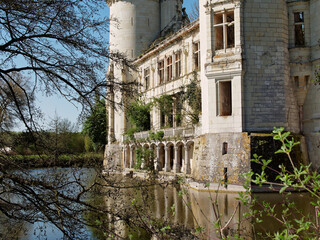 Château de la Mothe Chandeniers.
Les Trois Moutiers, Vienne, Nouvelle-Aquitaine, France