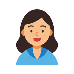 emoji woman face head