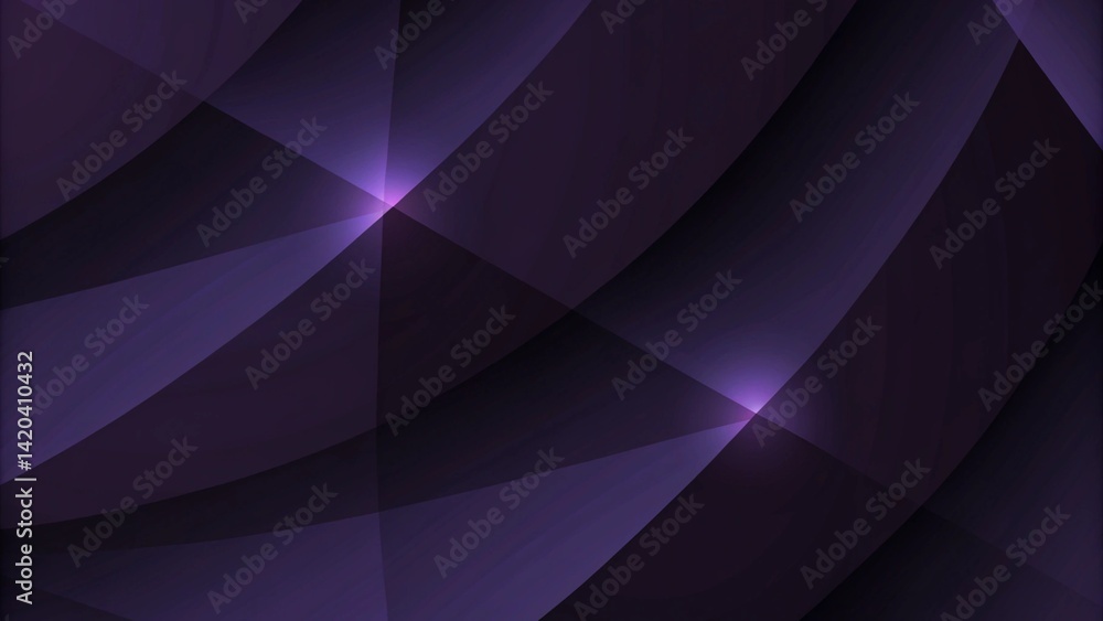 Aufkleber wallpaper blue purple light line background black geometry, futuristic digital gradient glow abstrac
