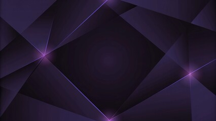 Obraz premium Wallpaper blue purple light line background black geometry, futuristic digital gradient glow abstract modern tech style design dynamic neon art pattern backdrop texture wallpaper