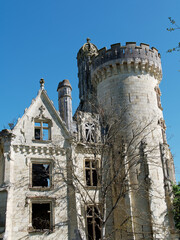 Château de la Mothe Chandeniers.
Les Trois Moutiers, Vienne, Nouvelle-Aquitaine, France