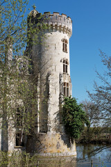 Château de la Mothe Chandeniers.
Les Trois Moutiers, Vienne, Nouvelle-Aquitaine, France