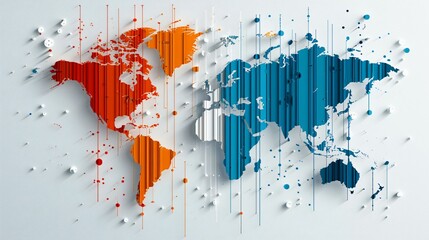 Economic trade tariffs between countries affect import and export businesses across multiple sectors worldwide.