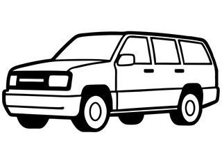 vector illustration of a car