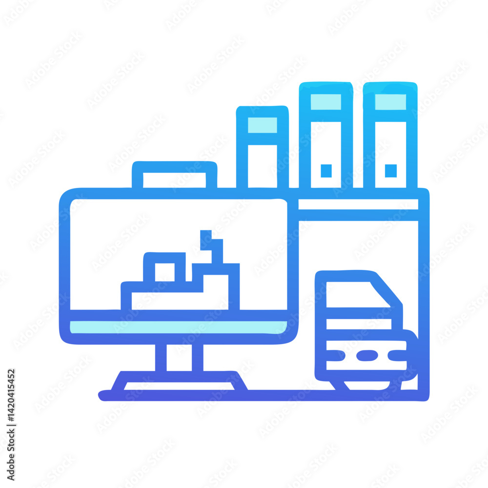 Poster data analytics and storage with a computer system