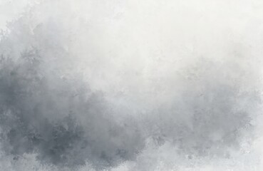 Abstract gray watercolor background. Artistic texture of painted brush strokes in grayscale, white, dark grey colours, ink stain. Suitable for design, backdrop, poster, card, modern art, design,