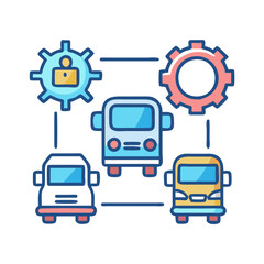 Autonomous Driving: A Network of Vehicles and Technology