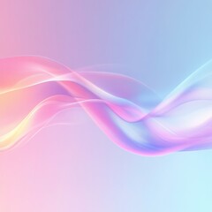 pastel mist curve, glowing wave, background