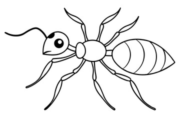 Obraz premium vector illustration of cartoon spider