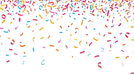 Colorful Confetti Celebration: A Joyful, Festive Design