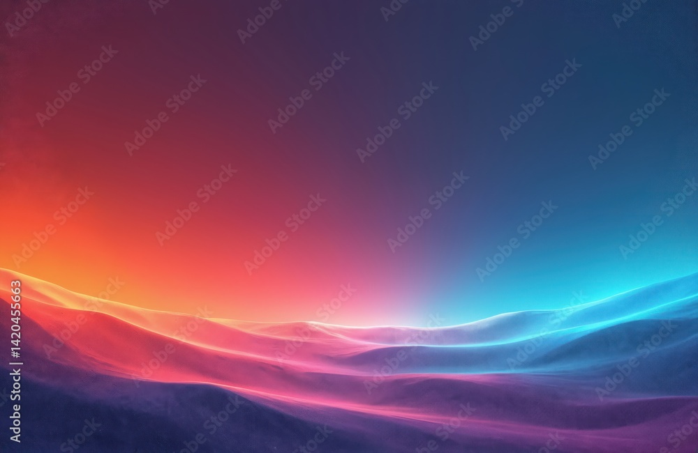 Aufkleber dynamic colorful abstract background with smooth gradients, perfect for creative projects, digital d
