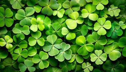 Kleebl&auml;tter Hintergrund 