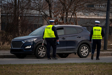 Policja. © Tomasz Warszewski