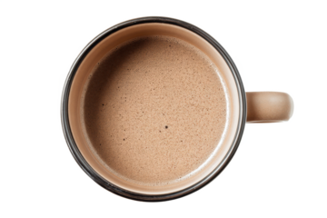 Warm Cocoa Embrace: A comforting mug of creamy hot chocolate, perfect for cozy mornings or relaxing evenings, radiating warmth and simple pleasures.