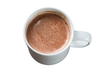 Obraz premium Indulge in Comfort: A Warm Cup of Hot Chocolate to Soothe Your Senses and Brighten Your Day with its Rich, Creamy Goodness.