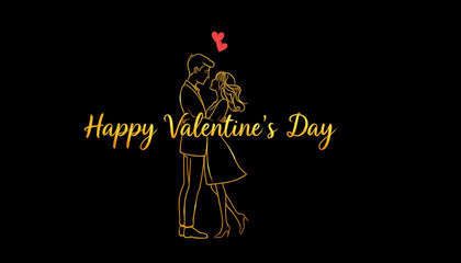 Valentine's Day card design. Illustration with oil paint. Pattern for printing on wall decorations, covers, wallpapers