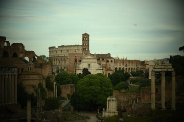 view of the colosseum rome