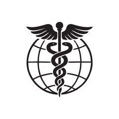 global caduceus medical symbol