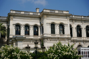 Buyuk Mabeyn Pavilion in Yildiz Palace, Istanbul, Turkiye
