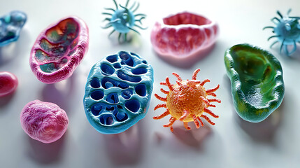 Observe and analyze plant and animal cells under a microscope. Compare and contrast their structures, identifying key organelles in each. Document your findings by drawing each cell type and labeling 