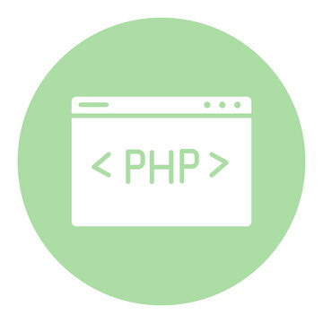 PHP Coding Icon