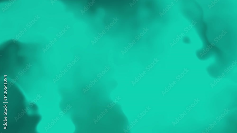 Aufkleber abstract turquoise green gradient background with soft lighting and subtle texture