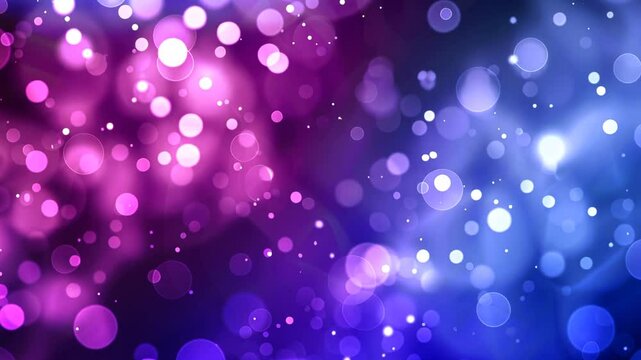 Glitzernde Rosa Violette Lichtpunkte Animation Hintergrund