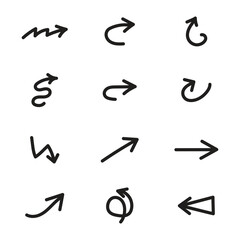 Vector Hand Drawn Arrow Collection