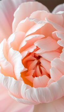 close up of a pink and white flower