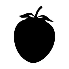 nance fruit minimalist silhouette vector icon - for graphic design projects nance, Modern Artwork.