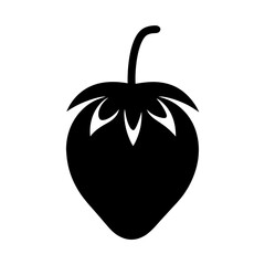 nance fruit minimalist silhouette vector icon - for graphic design projects nance, Modern Artwork.