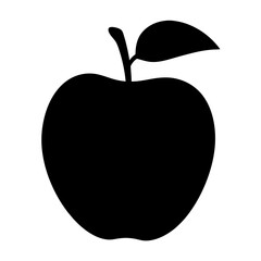 velvet apple fruit minimalist silhouette vector icon - for graphic design projects velvet apple, Modern Artwork.