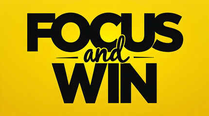 Focus and Win with Precise Typography
