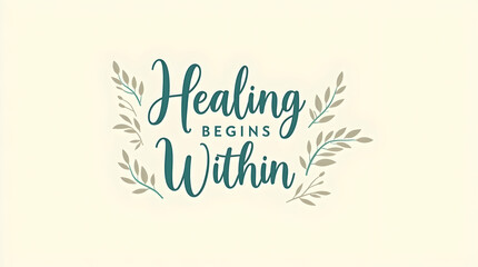 Elegant Font in Teal and Beige