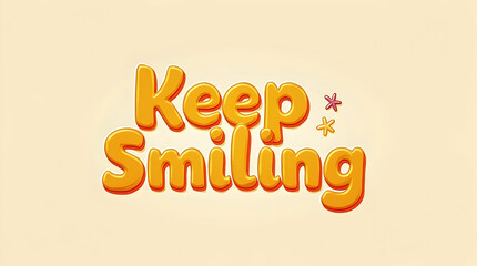 Friendly Typography with Bright Positivity