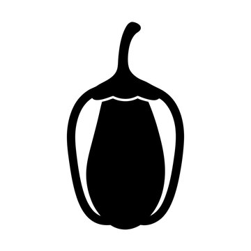 recommend clip art: fig fruit minimalist silhouette vector icon - for graphic design projects fig, Modern Artwork.