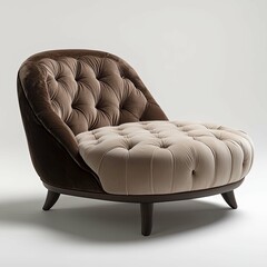 Elegant Modern Velvet Chair: Luxury Home Decor