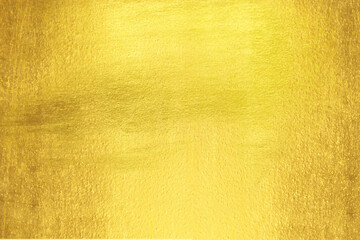 Shiny yellow leaf gold foil texture