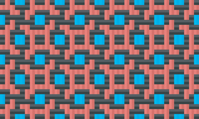 seamless traditional pattern called Anyaman