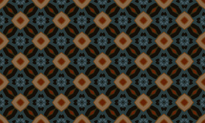 seamless contemporary Batik pattern