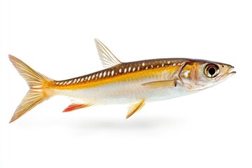 Isolated Silverstripe Fish